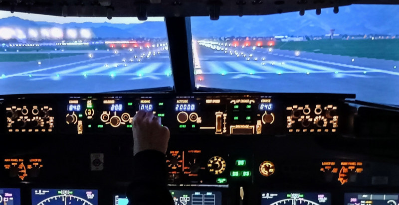 Simulazione volo Boeing 737 a La Spezia