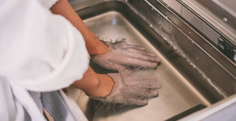 Bagno alla parafina per le mani Hotel Saxonia