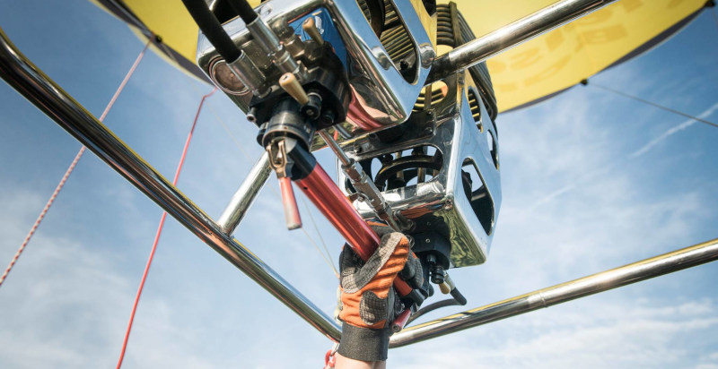 Esperienza di volo in mongolfiera nella Stiria in Austria