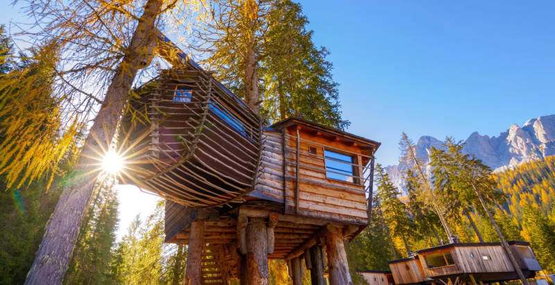 Casa sull'albero di lusso a Sesto