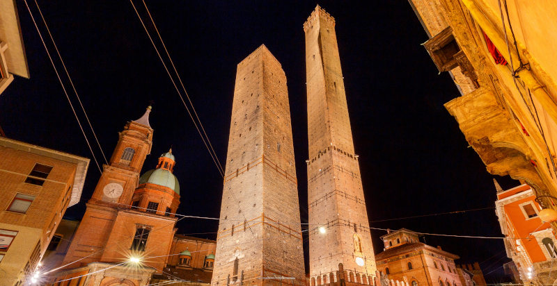 Scenario di Bologna lungo il tragitto di urban escape