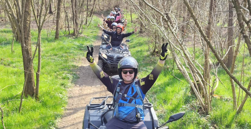 Esperienza caccia al tesoro in quad