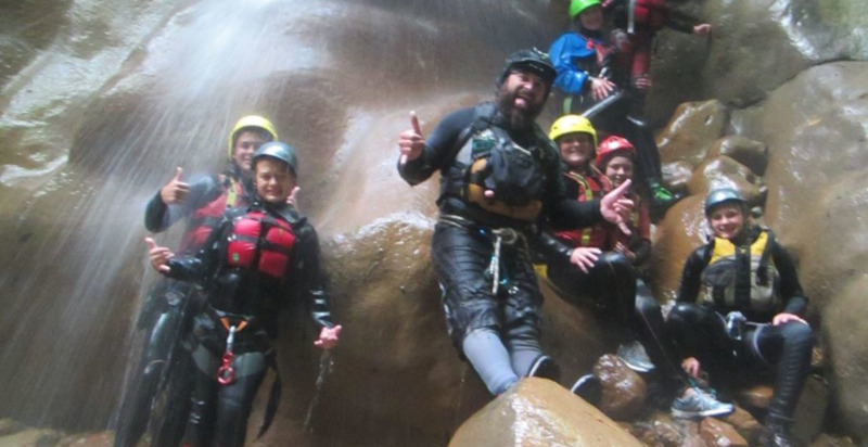 Canyoning nelle gole del Torno, Parco del Cilento