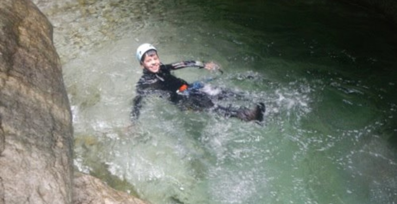 Canyoning in Trentino piscine naturali