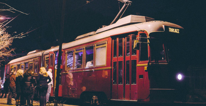 cena tram roma
