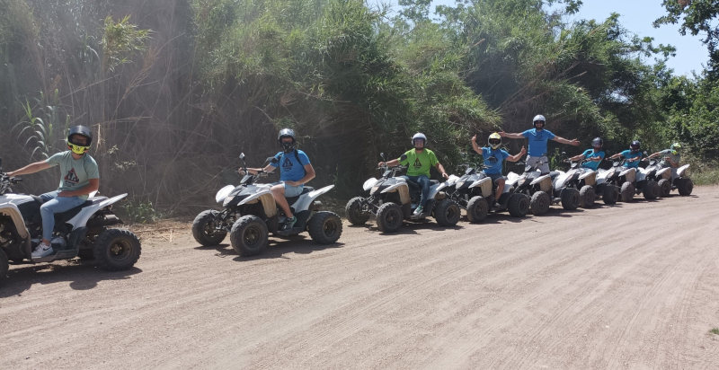 attività avventurose cerveteri quad
