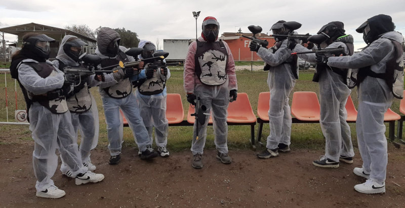Paintball per festeggiare un compleanno a Cerveteri