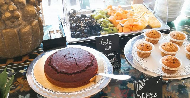 Torte fatte in casa per colazione Hotel Bellerive Salò