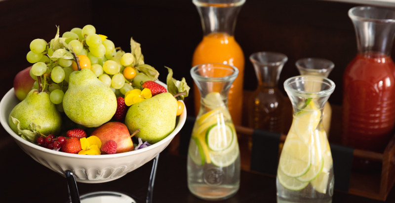 Colazione dolce e salata presso l'Hotel Saxonia