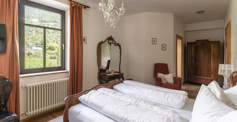 Camere eleganti di Castel Pienzenau per un soggiorno indimenticabile