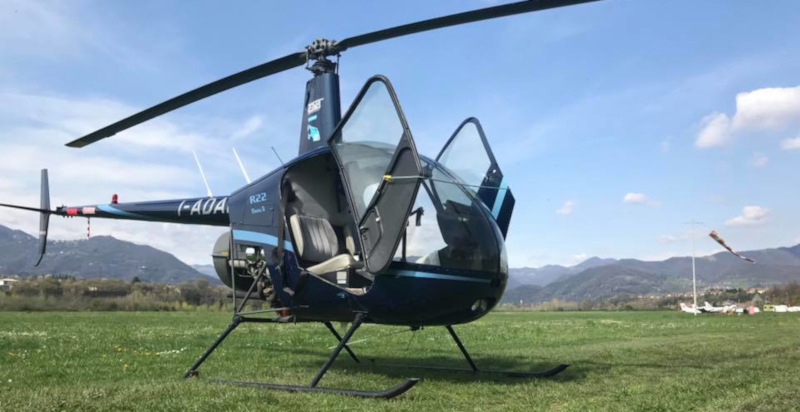 Pilotare un elicottero con decollo da Valbrembo, Bergamo
