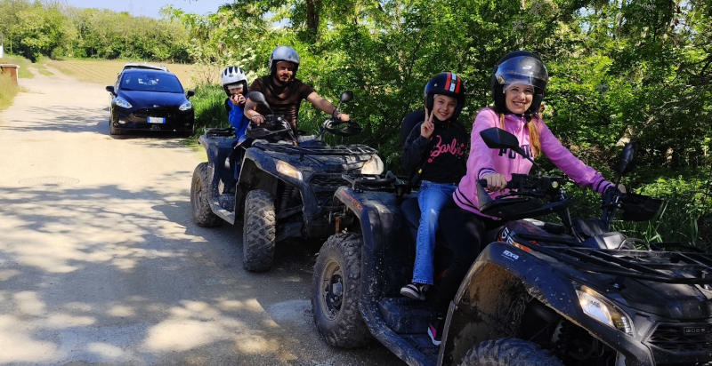 Escursione in quad nei sentieri della Brianza immersi nel verde