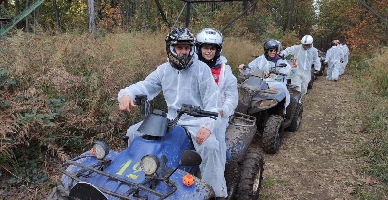 Esperienza avventurosa in quad nelle foreste di Varese, Lombardia