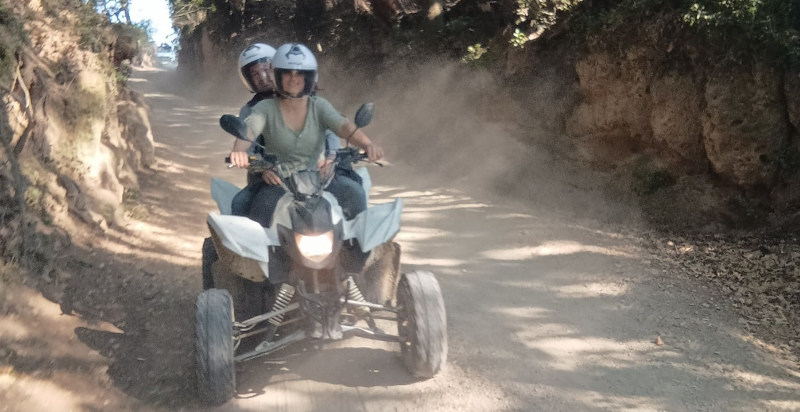 paesaggi dell'entroterra caerite in quad