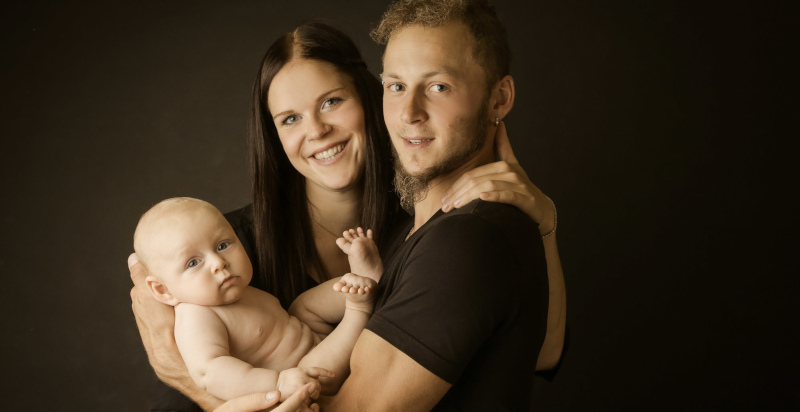 Book fotografico famiglia a Bolzano con immagini creative e uniche