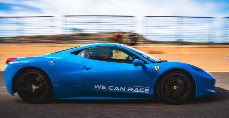 Giro in pista su Ferrari 458 a Magione Umbria
