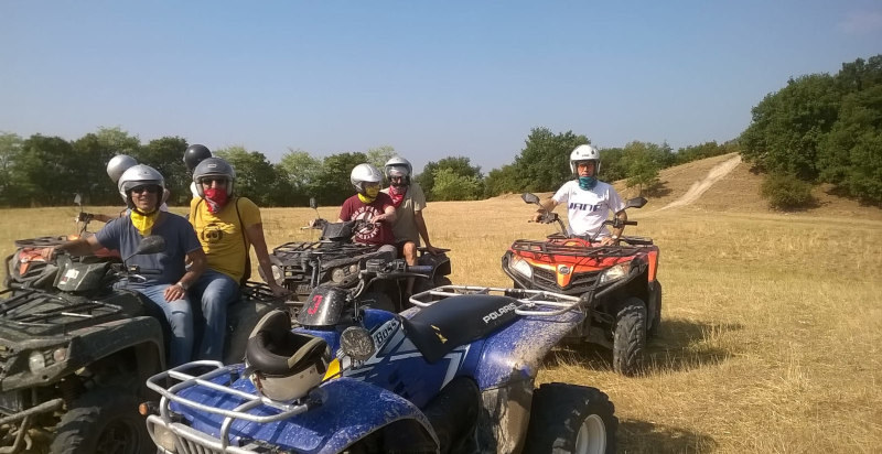 anorami incantevoli durante il tour in quad