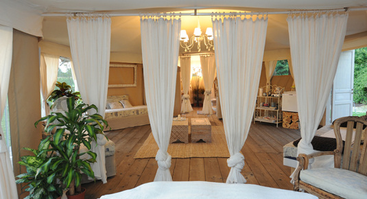 Glamping in Italia
