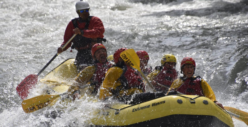 Rafting in Val di Sole, Trentino: emozioni e adrenalina