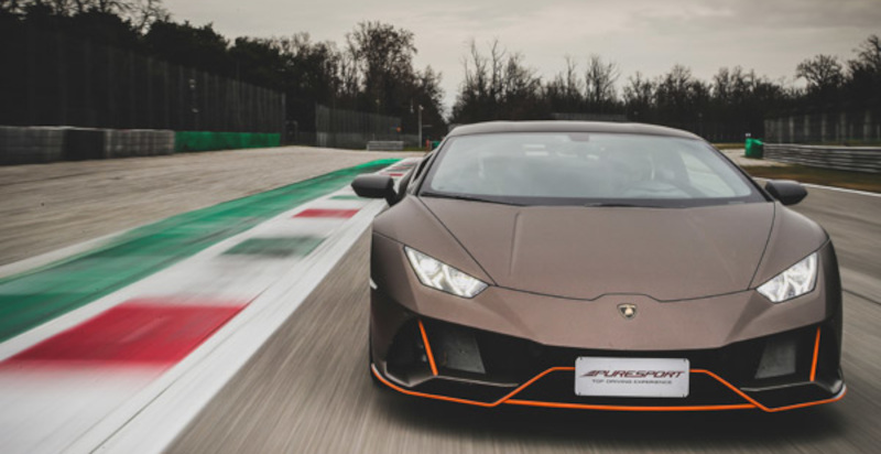 Guidare una Lamborghini in pista a Hockenheim