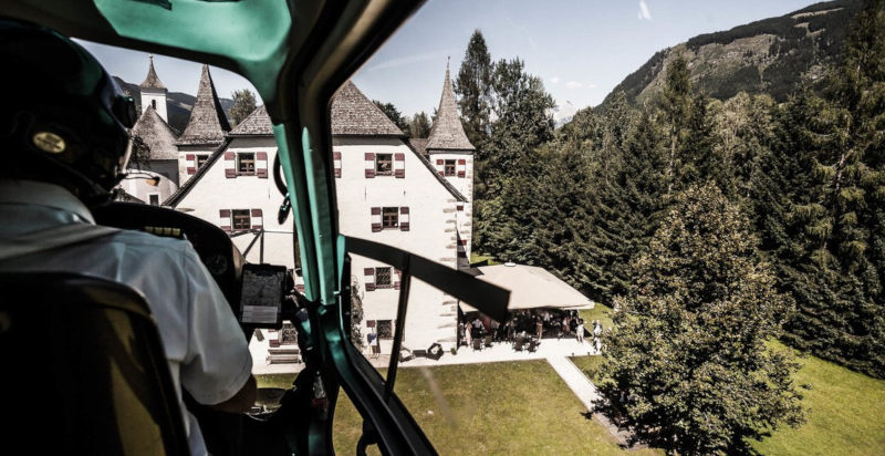 volo elicottero e gourmet