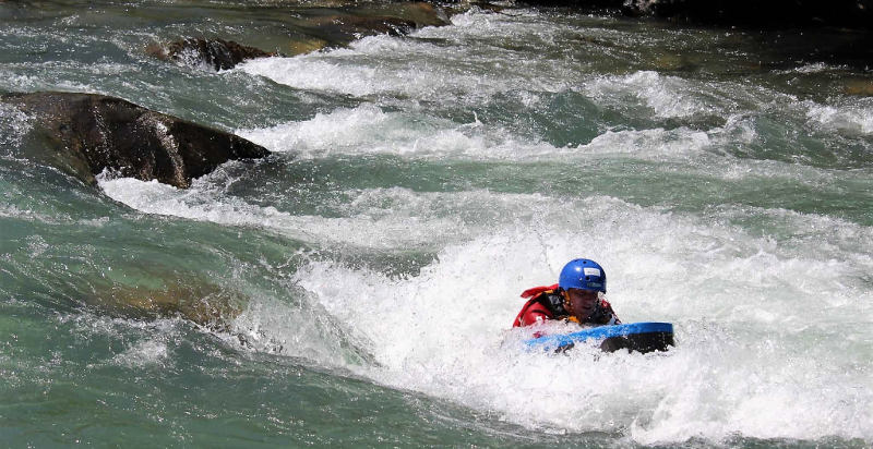 hydrospeed in val di sole