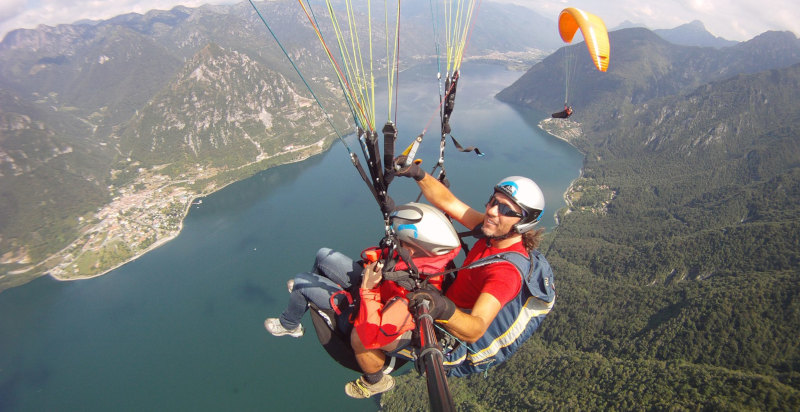 Lago di Garda parapendio tandem