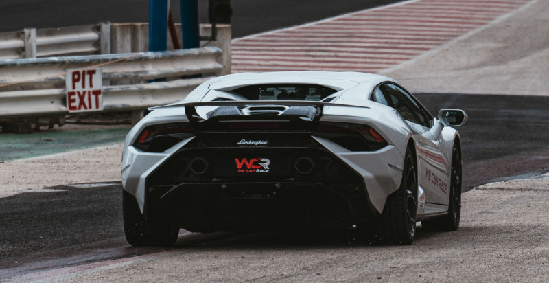 Lamborghini Huracán Tecnica sul tracciato dell'Autodromo di Pergusa