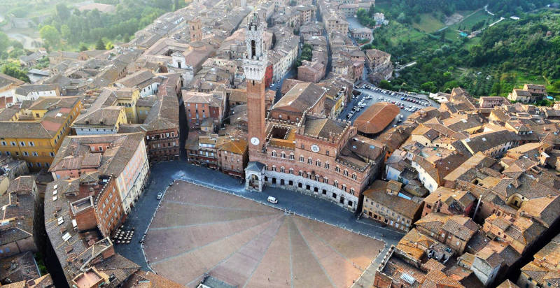 Mongolfiera volo Siena