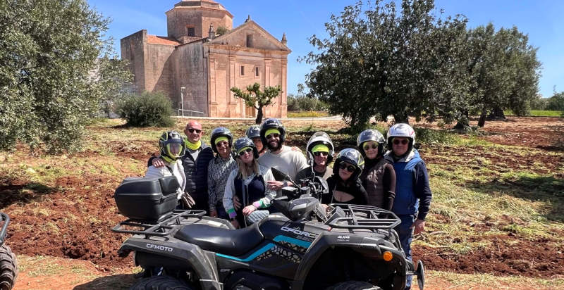 Noleggio quad a monopoli con guida