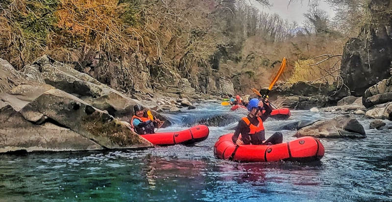 Packrafting Experience in Toscana adatta ai principianti e alle famiglie