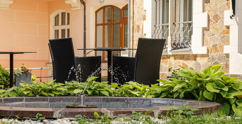 Villa Smetana Karlovy Vary ampio giardino