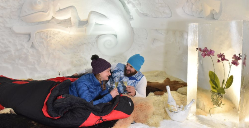 Dormire in igloo Svizzera