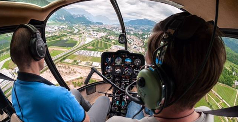 pilotare elicottero a bolzano