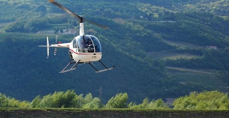 pilotare elicottero a bolzano alto adige