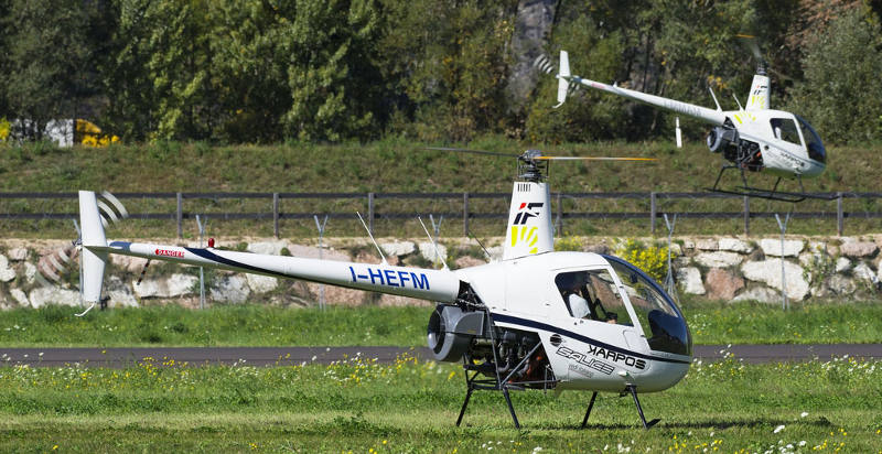 pilotare un elicottero a bolzano