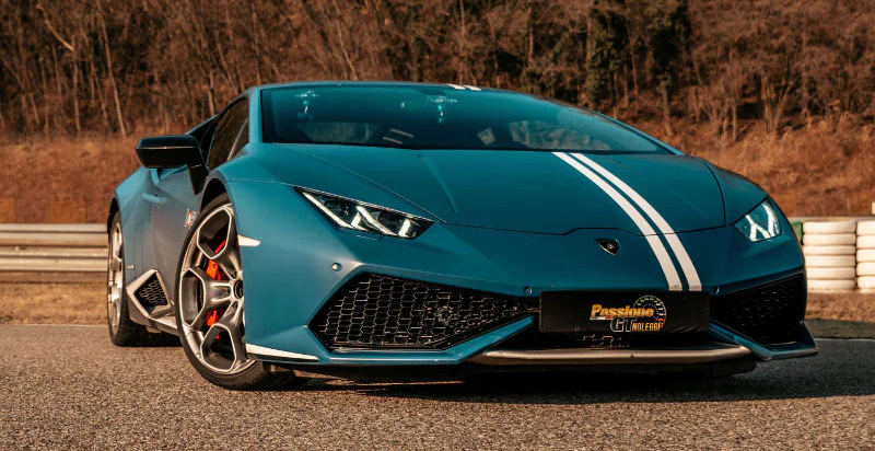 Lamborghini Huracàn Avio sulla pista Tazio Nuvolari di Cervesina