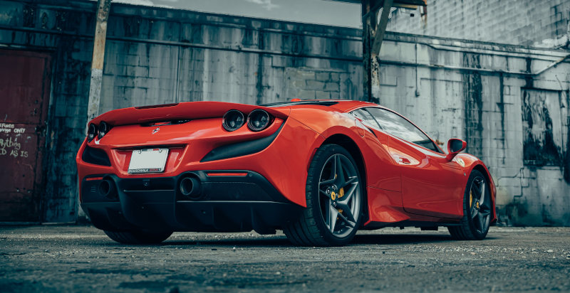 Ferrari F8 Tributo a Jesolo pista Azzurra