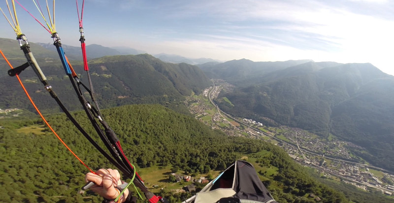 Regalare volo in parapendio biposto Piemonte