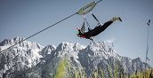 Flying Fox XXL Zipline in Austria per emozioni ad alta quota