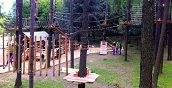 Veduta del Parco Avventura a Vipiteno