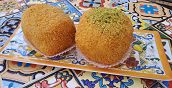 Arancini siciliani fritti, specialità street food Siracusa