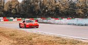 Autodromo Tazio Nuvolari con Ferrari in azione