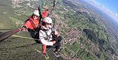 Esperienza di volo e battesimo dell'aria in parapendio a Borso del Grappa.