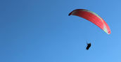 Volo panoramico in parapendio biposto zona Rieti