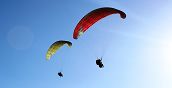 Volo panoramico in parapendio biposto nel Lazio