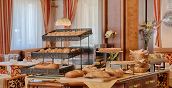 Ricco buffet colazione Active Hotel Malita ad Arabba