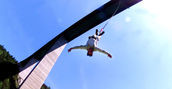 Bungee jumping ponte Europa Innsbruck