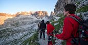 Panorama spettacolare dalla cima della Paganella durante l'escursione