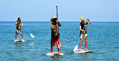 Escursione guidata in paddle surf tra le calette di Pollina